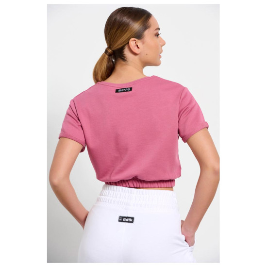 Bodytalk Γυναικεία κοντομάνικη μπλούζα Cropped